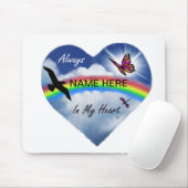 Tapis De Souris Toujours à mon coeur (Avec souris)