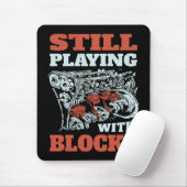 Tapis De Souris Toujours jouer avec les blocs Mécanique (Avec souris)