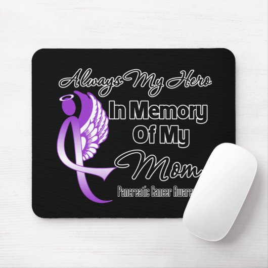 Tapis De Souris Toujours Mon Héros En Mémoire Maman - Cancer Pancr (Avec souris)