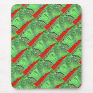 Tapis De Souris "Tour #1" Image en mosaïque Conception abstraite M