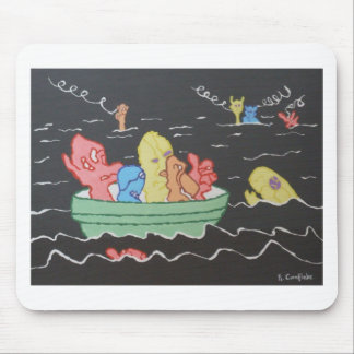 Tapis De Souris Tour de bateau de carnaval