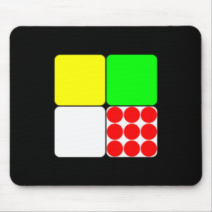 Tapis De Souris Tour de France Jerseys 3 Noirs