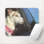 Tapis De Souris Tour de Jack Russell Terrier à la plage Mousepad (Avec souris)