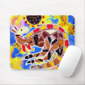 Tapis De Souris Tour de kangourou (Avec souris)