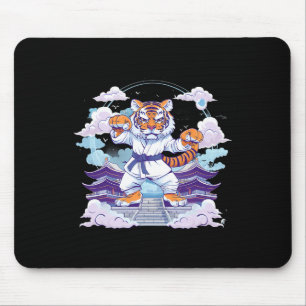 Tapis De Souris Tour de la pagode du tigre de Kung Fu Judo Mma Tae