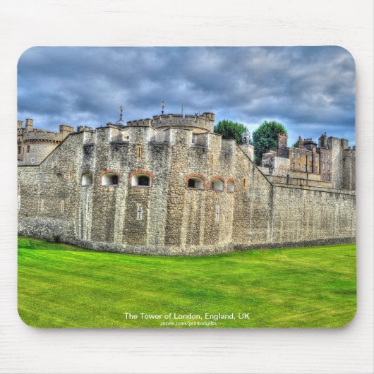 Tapis De Souris Tour de Londres, Angleterre, Royaume-Uni (Devant)