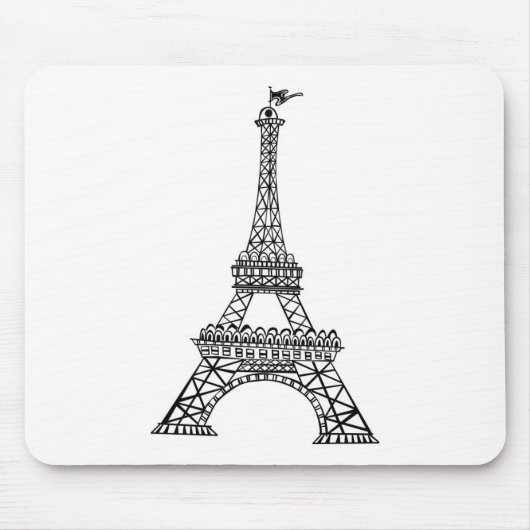 Tapis De Souris Tour Eiffel (Devant)