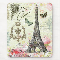 Tour Eiffel français vintage moderne