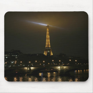 Tapis De Souris Tour Eiffel la nuit, Paris,