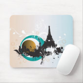 Tapis De Souris Tour Eiffel Mousepad (Avec souris)