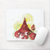 Tapis De Souris Tour Eiffel Mousepad (Avec souris)