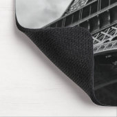 Tapis De Souris Tour Eiffel Noir Blanc Paris Europe Voyage (Coin)