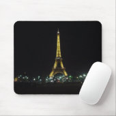 Tapis De Souris Tour Eiffel par nuit (Avec souris)