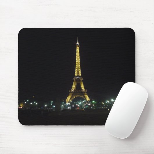 Tapis De Souris Tour Eiffel par nuit (Avec souris)