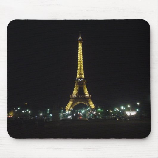 Tapis De Souris Tour Eiffel par nuit (Devant)