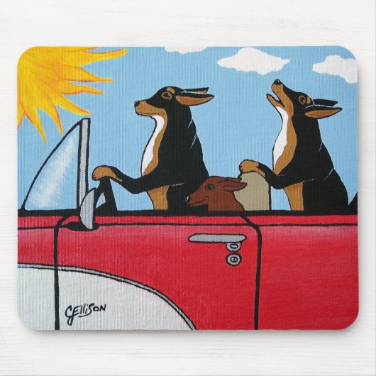 Tapis De Souris Tour Mousepad de joie (Devant)