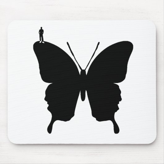 Tapis De Souris Tour Mousepad de papillon (Devant)