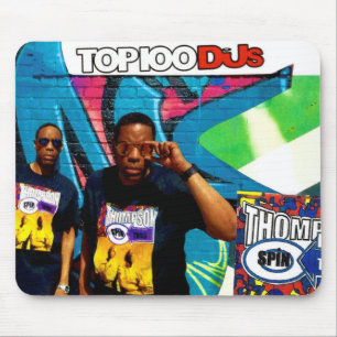 TAPIS DE SOURIS TOUR THOMPSON SPIN TWINS ( MARCHANDISE OFFICIELLE)
