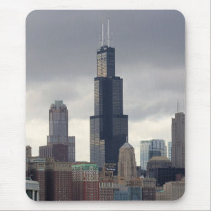 Tapis De Souris Tour Willis - Chicago, Illinois Mousepad