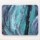Tapis De Souris Tourbillon Noir Vert (Devant)