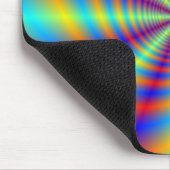 Tapis De Souris Tourbillon psychédélique Mousepad (Coin)