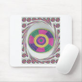 Tapis De Souris Tourbillon traditionnel en plaque tissée (Avec souris)