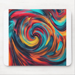 Tapis de souris tourbillonnant