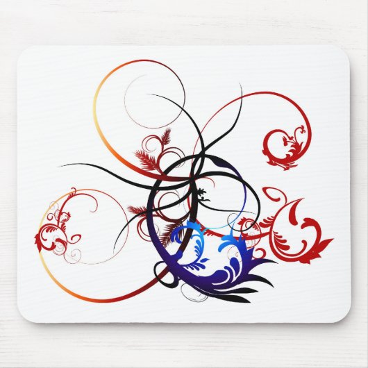 Tapis De Souris Tourbillonné (Devant)