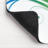 Tapis De Souris Tourbillons Colorés (Coin)
