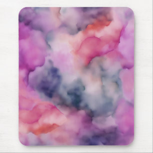 Tapis De Souris Tourbillons de marbre violet 