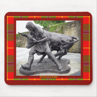 Tapis De Souris Tournage de l'écran de la souris Bull