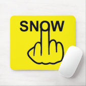 Tapis De Souris Tournage de neige Mousepad (Avec souris)