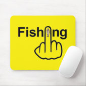 Tapis De Souris Tournage de pêche Mousepad (Avec souris)
