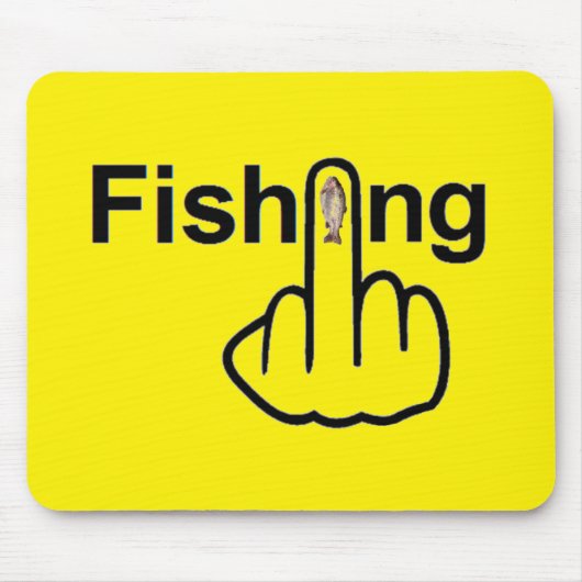 Tapis De Souris Tournage de pêche Mousepad (Devant)