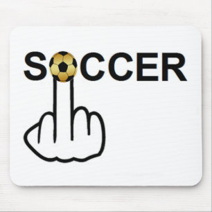 Tapis De Souris Tournage de soccer Mousepad