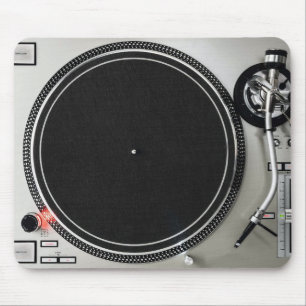 Tapis De Souris Tourne-disque DJ Mousepad