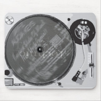 Tapis De Souris Tourne-disque du DJ