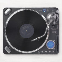 Tourne-disque Mousepad du DJ