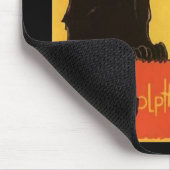 Tapis De Souris Tournée du Chat Noir, cru de chat noir de Steinlen (Coin)