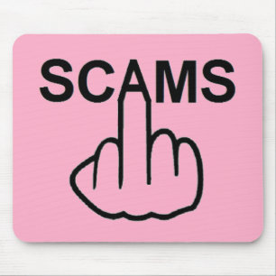 Tapis De Souris Tourner les escroqueries de Mousepad