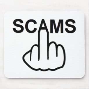 Tapis De Souris Tourner les escroqueries de Mousepad