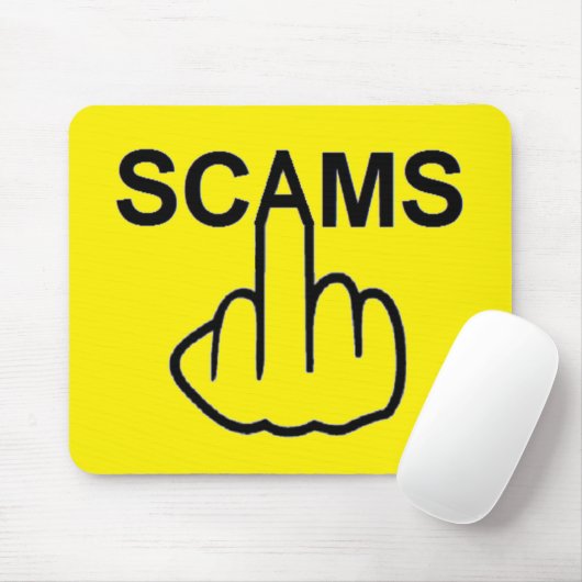 Tapis De Souris Tourner les escroqueries de Mousepad (Avec souris)