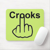 Tapis De Souris Tourner Mousepad Crooks (Avec souris)