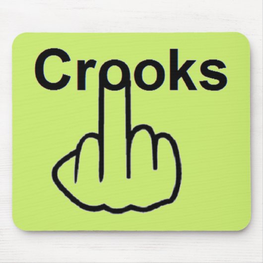Tapis De Souris Tourner Mousepad Crooks (Devant)