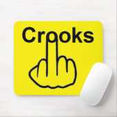 Tapis De Souris Tourner Mousepad Crooks (Avec souris)