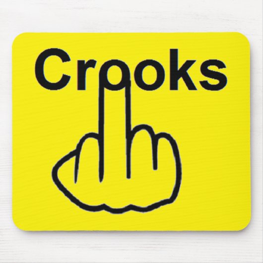 Tapis De Souris Tourner Mousepad Crooks (Devant)