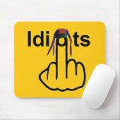 Tapis De Souris Tourner Mousepad Idiots (Avec souris)