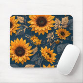 Tapis de souris Tournesol (Avec souris)