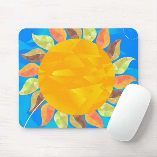 Tapis De Souris Tournesol (Avec souris)
