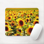 Tapis De Souris tournesol (Avec souris)